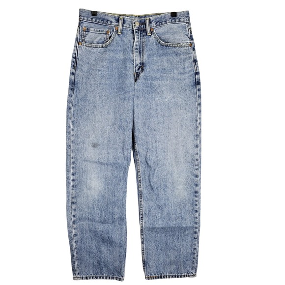 Levi's Other - Levi's 550 Relaxed Fit‎ Jeans Mens W32 L30 Light Wash Denim Blue Distressed